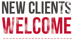 New Clients Welcome